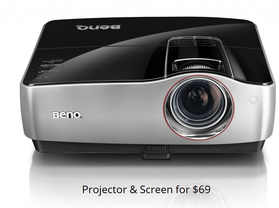 Vancouver Projector Rentals Projector & Screen For Only 69