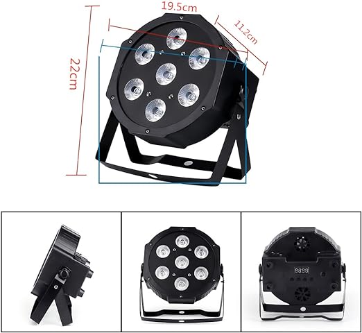 LED RGBW Light rental for parties