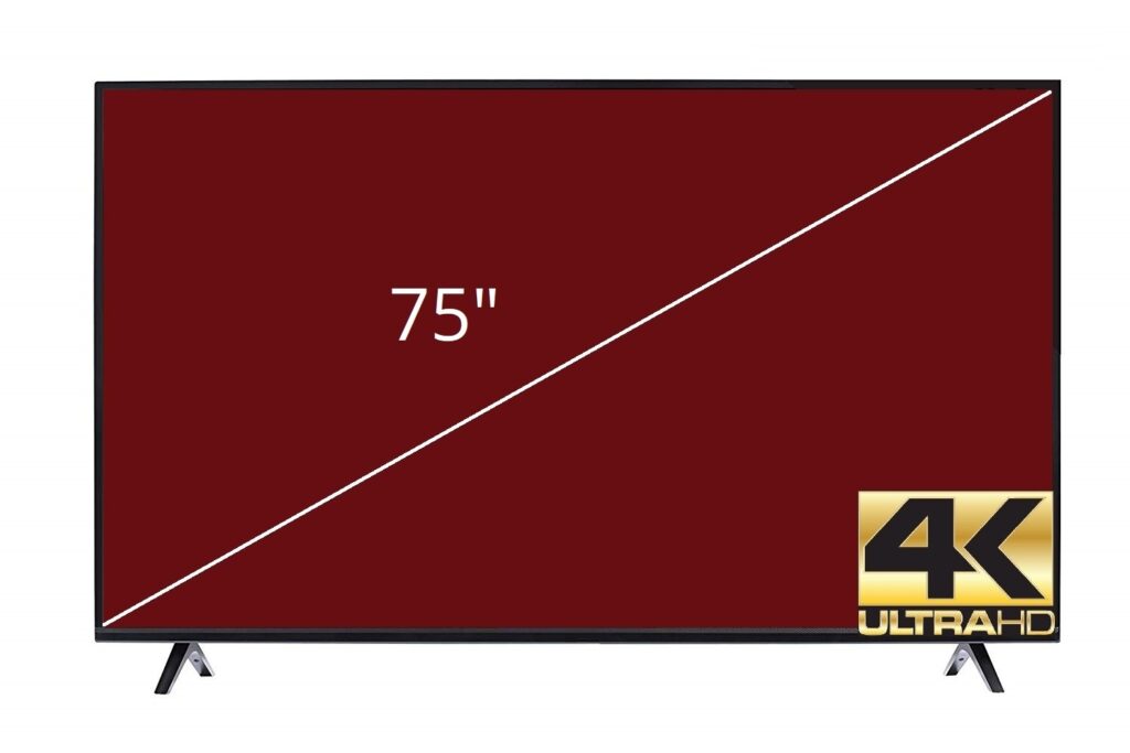 75 4K TV Rental in Vancouver
