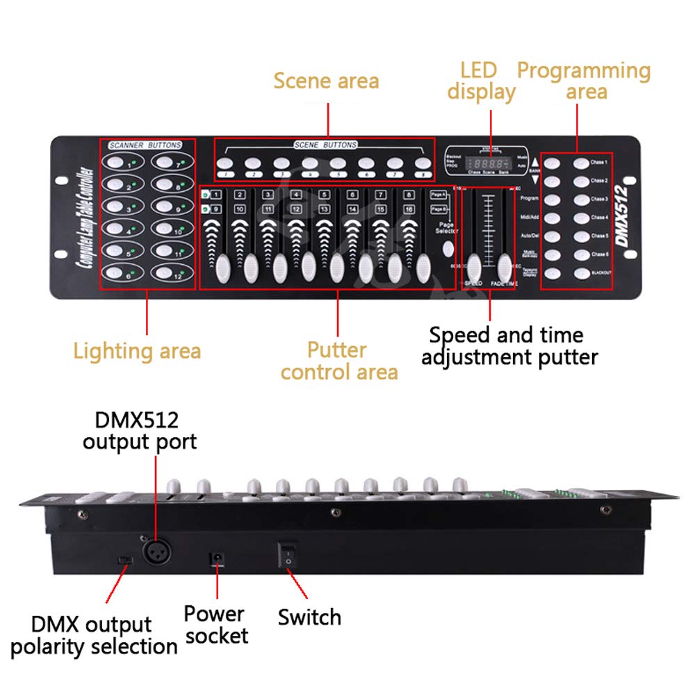 Dmx Controller Settings at Annabelle Wang blog