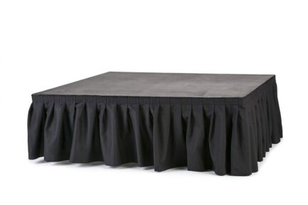 Vancouver Platform Stage Skirt Rental