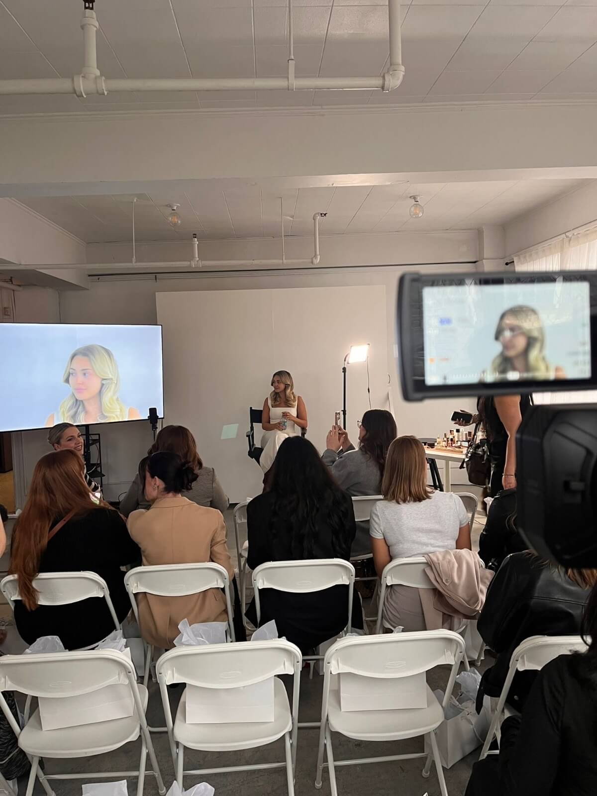 Streaming service for makeup with Kellsie Bain Vancouver