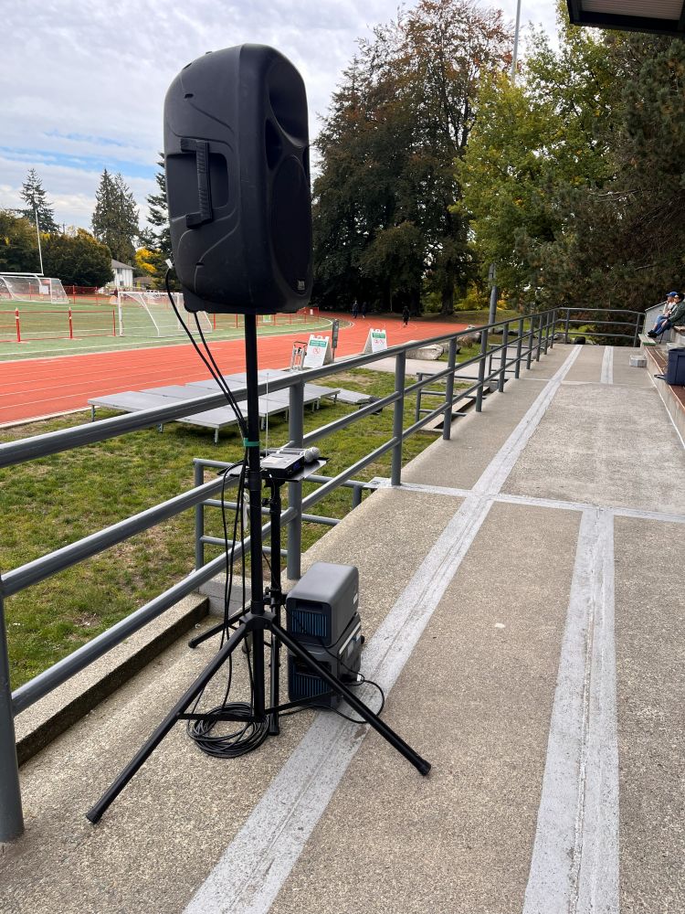 North Van Outdoor Sounds System Rental