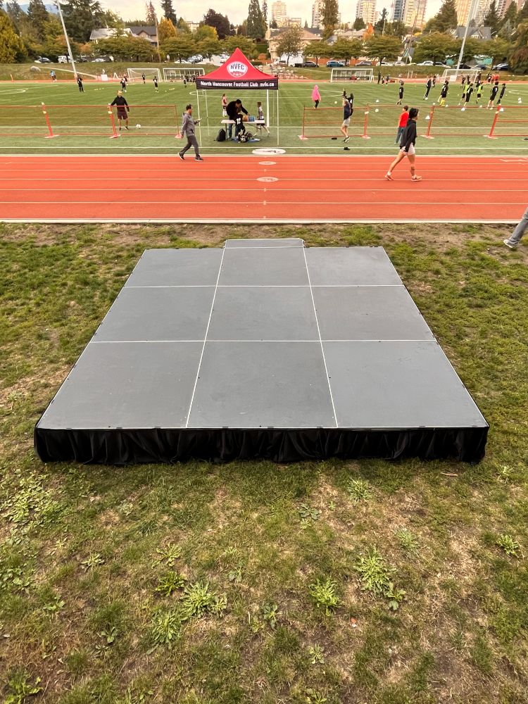 North Van Portable Stage Rental