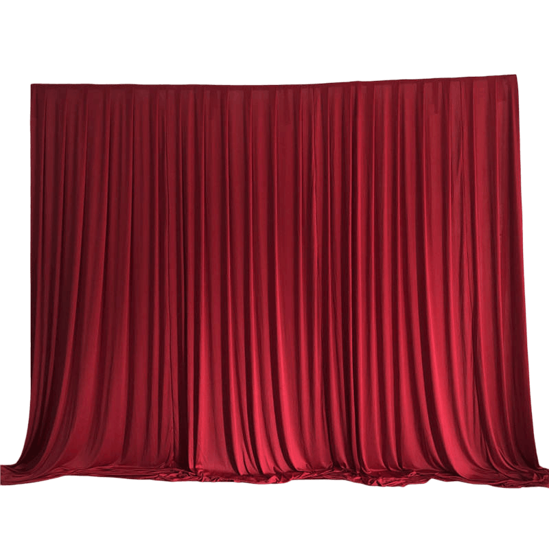 Red_pipe_drape_rental_vancouver