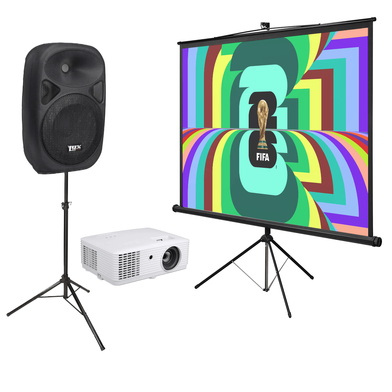 Rent a projector for world cup in Vancouver