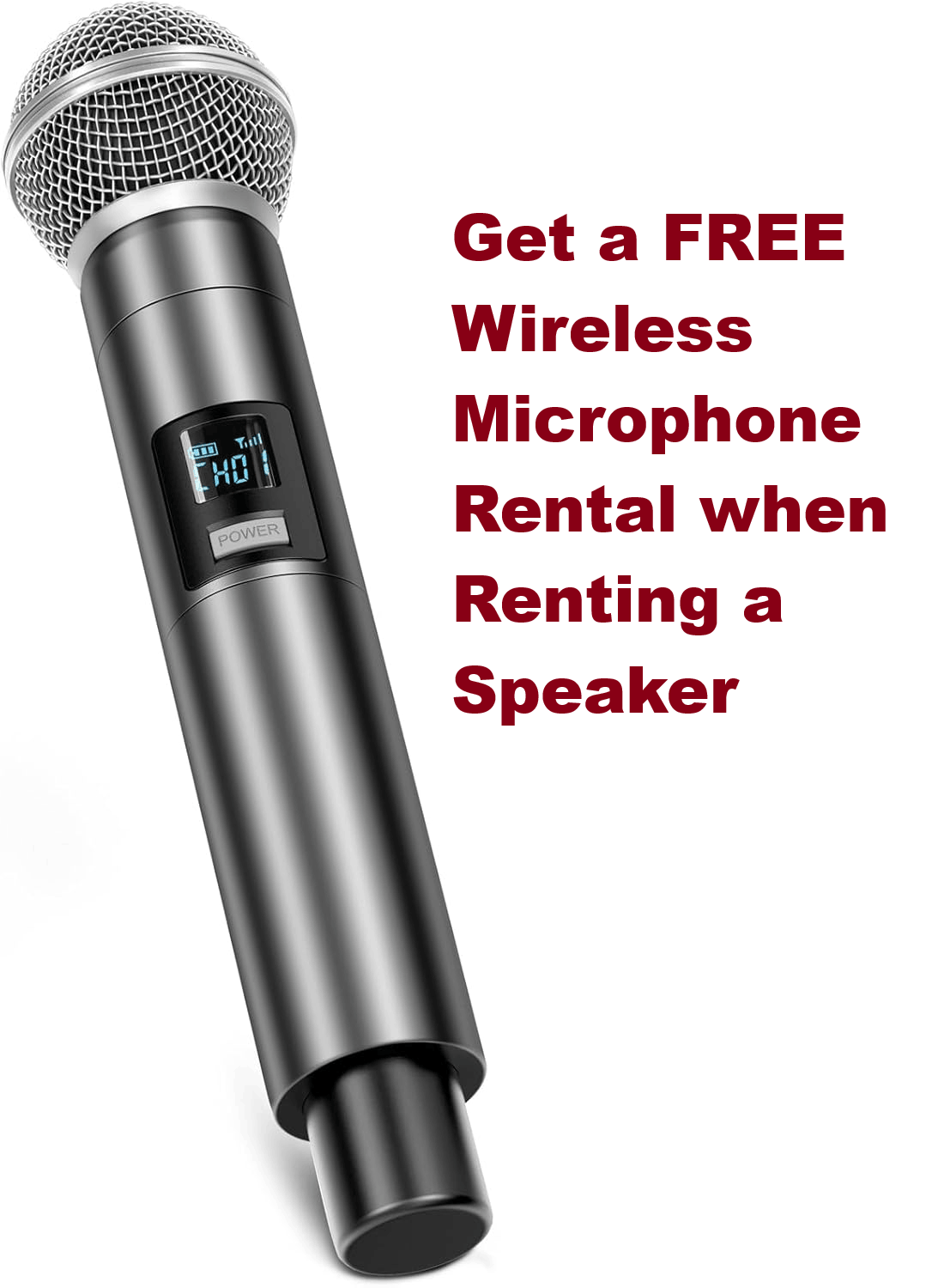 Free Microphone rental in Vancouver Free Microphone rental in Vancouver